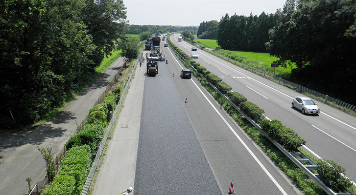 道路工事画像